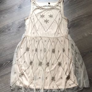 Party dress Beaded LC Lauren Conrad dress, size M.